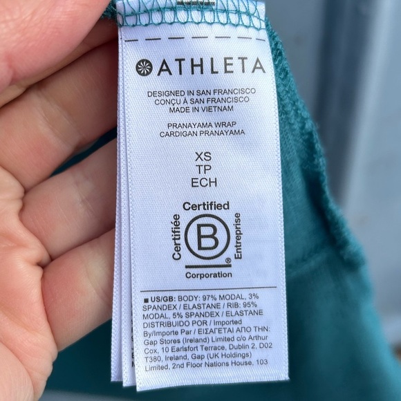 Athleta Modal Pranayama Wrap, Size XS - Picture 11 of 11